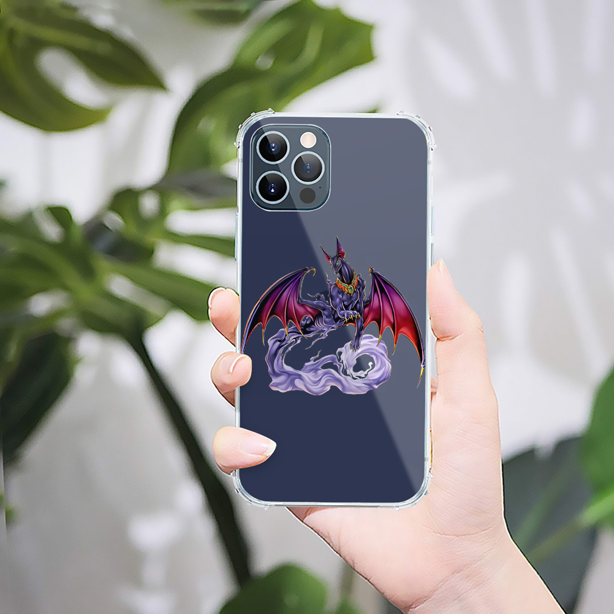 （画像用） 遊☆戯☆王 Yu-Gi-Oh! 【iPhone 12シリーズ対応】透明スマホケース（クリアソフトケース）